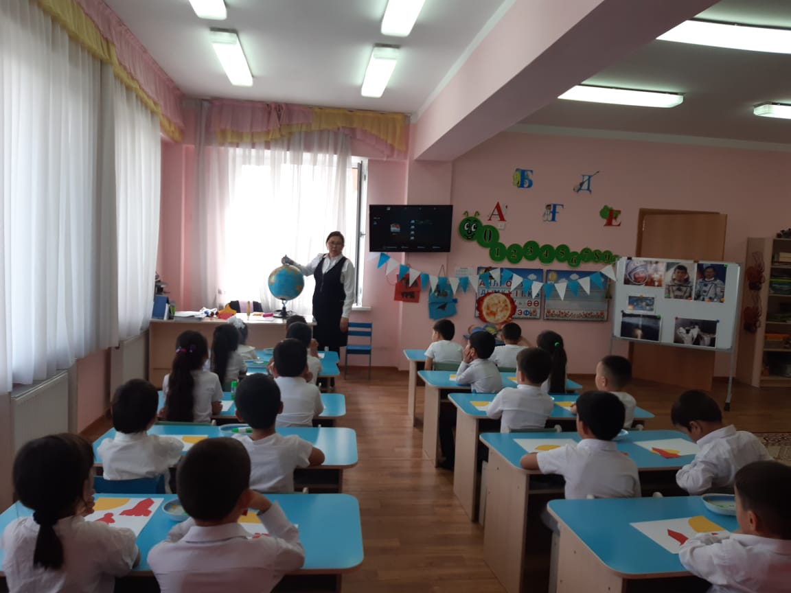 "Ғарыш әлемі" тақырыптық ұйымдастырылған іс-әрекет